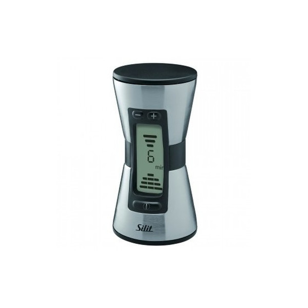 Silit 21.4123.9512 Digital kitchen timer Черный, Серый кухонный таймер