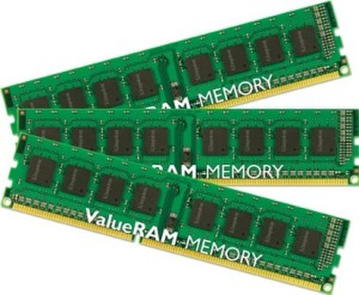 Kingston Technology ValueRAM memory 24 GB ( 3 x 8 GB ) DIMM 240-pin DDR3 DDR3 1066MHz memory module