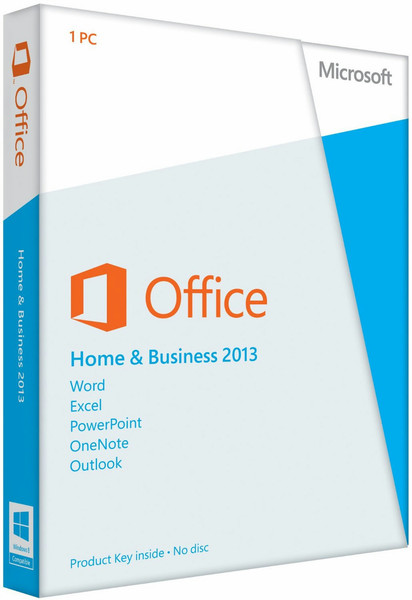 Microsoft Office Home and Business 2013 1Benutzer Englisch