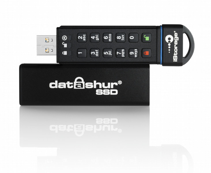 iStorage datAshur SSD 60ГБ USB 3.0 (3.1 Gen 1) Type-A Черный USB флеш накопитель