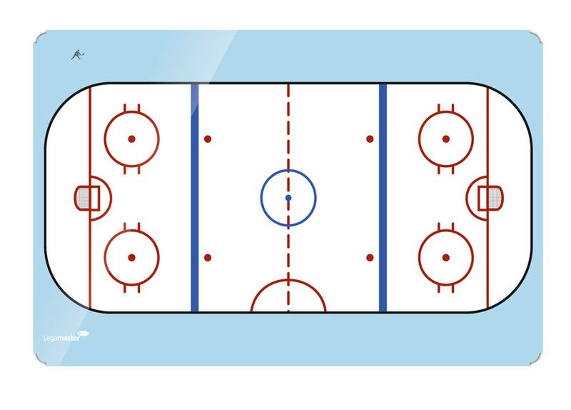 Legamaster ACCENTS, Ice hockey 90 x 120 cm Magnetic whiteboard