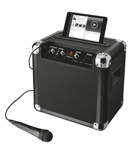 Trust Fiesta Go Freestanding Public Address (PA) system 40W Black