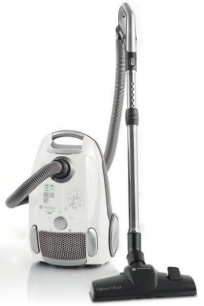SINGER SVCB 5020 ECO Upright vacuum cleaner 3.5L 650W Silver,White vacuum