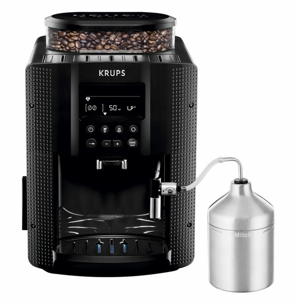 Krups EA 8160 Espresso machine 1.8л 1чашек Черный кофеварка