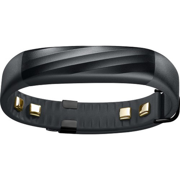 Jawbone UP3 black twist Kabellos Wristband activity tracker Schwarz