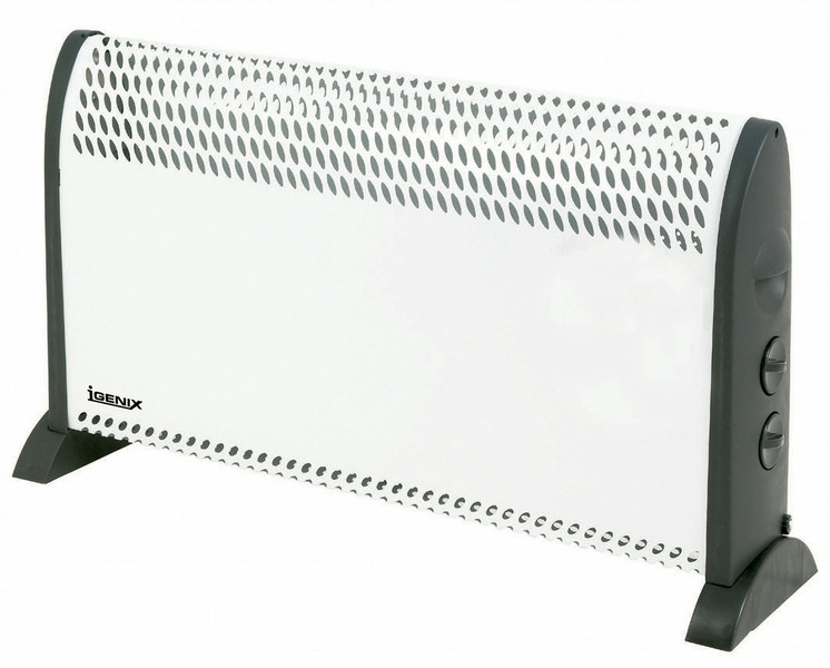Igenix IG5300 Пол 3000Вт Черный, Белый Радиатор электрический обогреватель