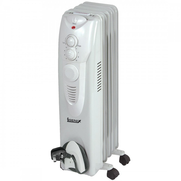 Igenix IG1600 Пол 1000Вт Белый Oil electric space heater электрический обогреватель