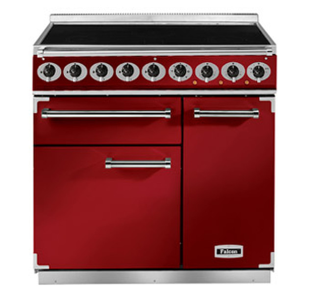 Falcon 900 Deluxe Freestanding Induction hob A Cherry