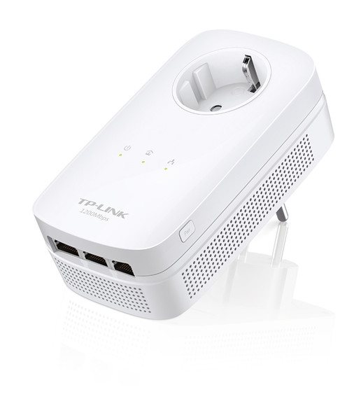 TP-LINK TL-PA8030P 1200Мбит/с Подключение Ethernet Белый 1шт PowerLine network adapter