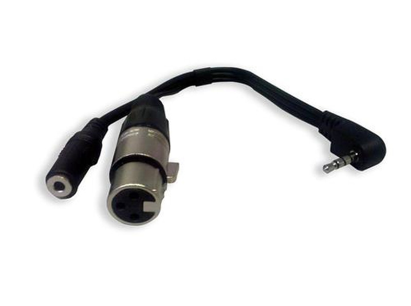 Comprehensive MPS4RA-MJS/XLRJ-6IN 3.5mm XLR+3.5mm Schwarz Kabelschnittstellen-/adapter