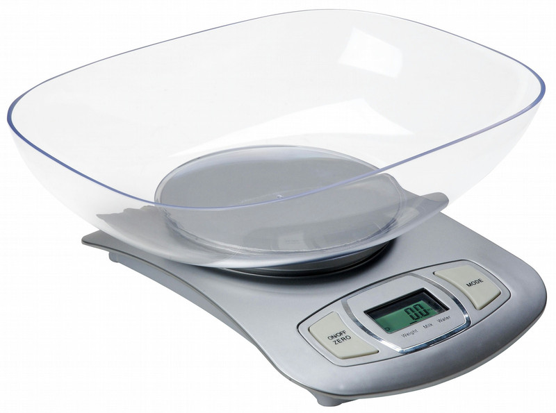 Adler AD 3137s Tabletop Electronic kitchen scale Silver