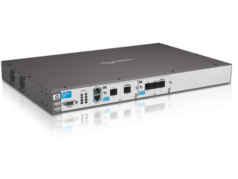 Hewlett Packard Enterprise 7102dl Подключение Ethernet Черный проводной маршрутизатор