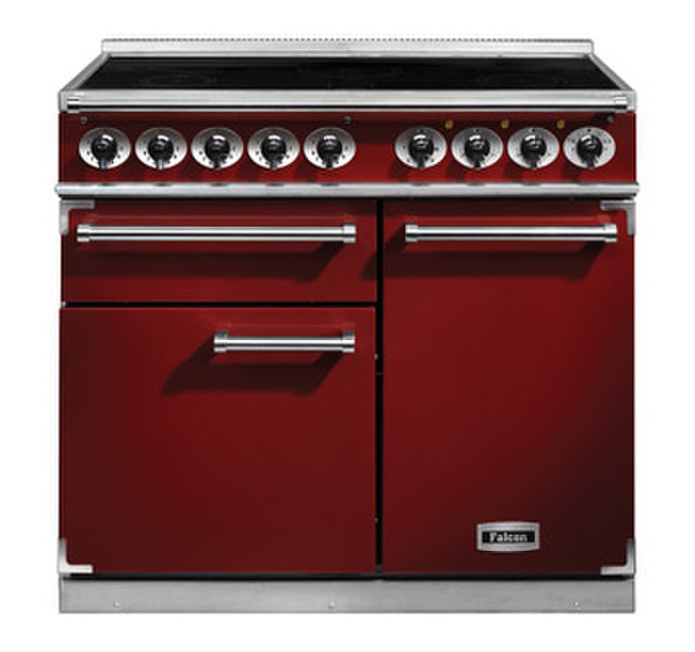Falcon 1000 Deluxe Freestanding Induction hob A Cherry