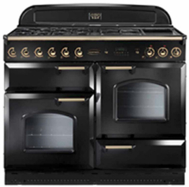 Rangemaster Classic 110 Freestanding Gas hob A Black