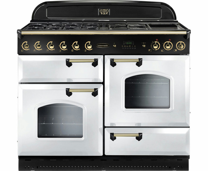 Rangemaster Classic 110 Отдельностоящий Gas hob A Белый