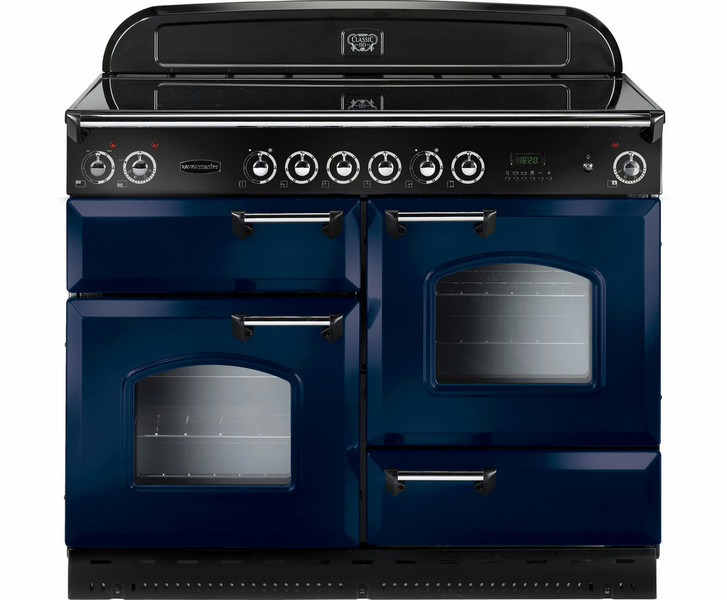 Rangemaster Classic 110 Freestanding Ceramic hob A Blue