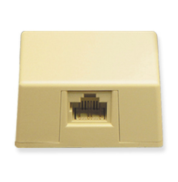 ICC IC635DS8IV Ivory socket-outlet