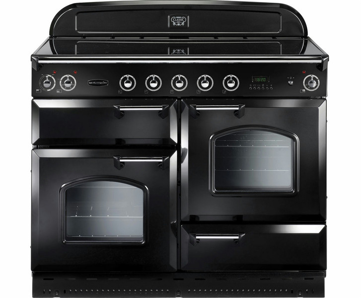 Rangemaster Classic 110 Freistehend Induktionskochfeld A Schwarz