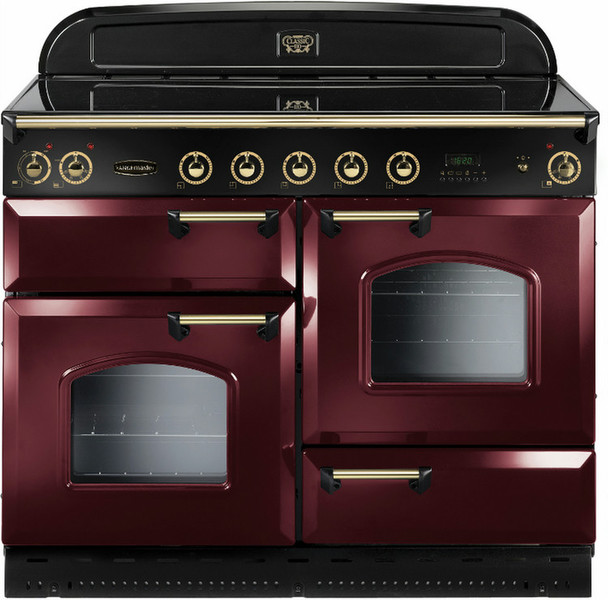 Rangemaster Classic 110 Freestanding Induction hob A Burgundy