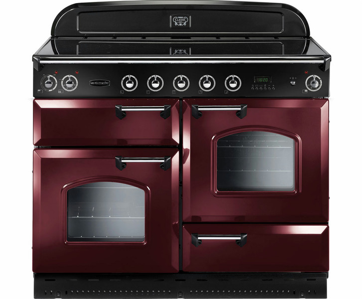 Rangemaster Classic 110 Freestanding Induction hob A Burgundy