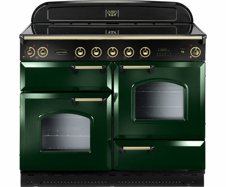 Rangemaster Classic 110 Freestanding Induction hob A Green