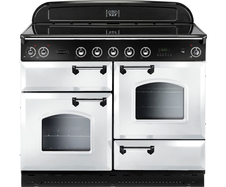 Rangemaster Classic 110 Freestanding Induction hob A White