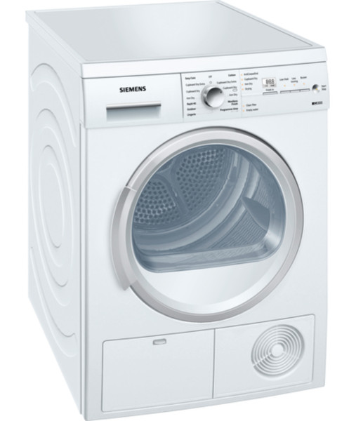 Siemens WT46E381GB Eingebaut Frontlader 7kg B Weiß Wäschetrockner