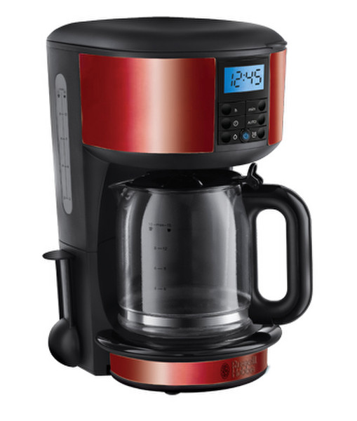 Russell Hobbs Legacy Drip coffee maker 1.25L 10cups Black,Red