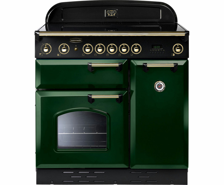 Rangemaster Classic 90 Freestanding Induction hob A Green