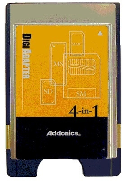 Addonics AD4IN1PCMCIA PCMCIA устройство для чтения карт флэш-памяти
