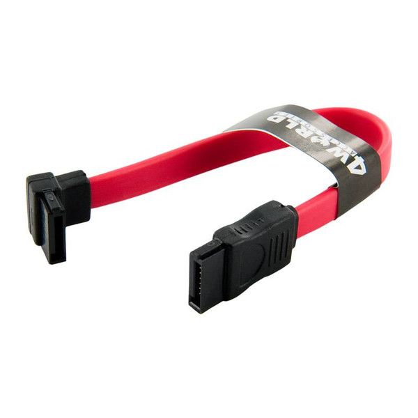 4World 08551 0.152м SATA III 7-pin SATA III 7-pin Красный кабель SATA