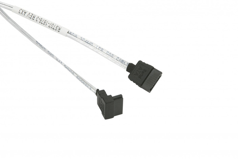 Supermicro CBL-SAST-0641 0.45м SATA SATA Белый кабель SATA