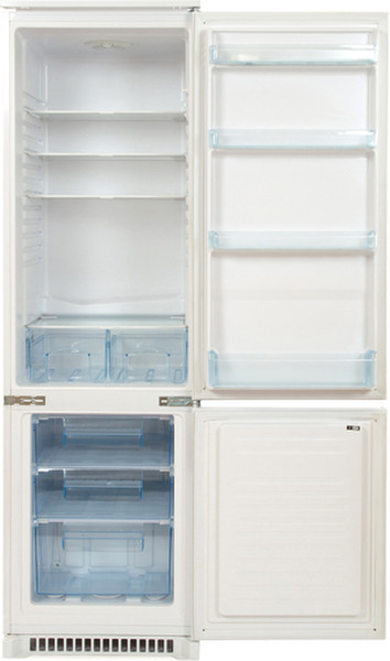 White Knight FF250IH Built-in 183L 62L A+ White fridge-freezer