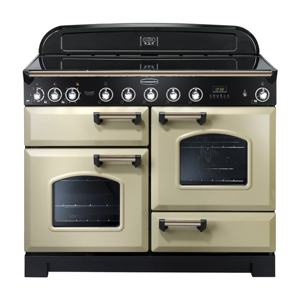 Rangemaster Classic Deluxe 110 Induction Freistehend Induktionskochfeld A Schwarz