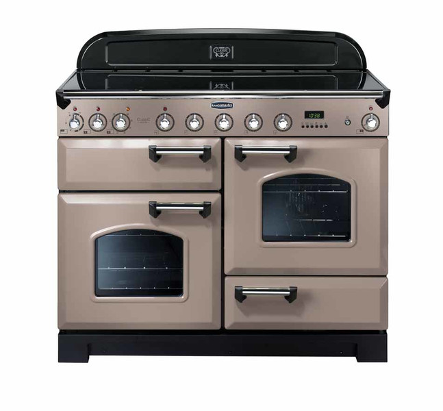 Rangemaster Classic Deluxe 110 Induction Freistehend Induktionskochfeld A Schwarz