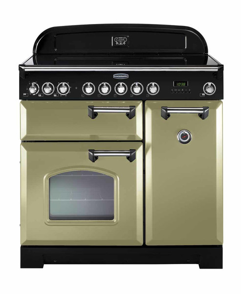 Rangemaster Classic Deluxe 90 Ceramic Freestanding Ceramic hob A Black,Green