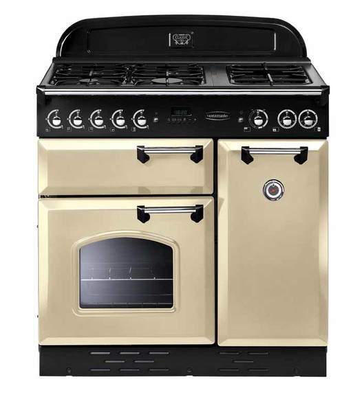 Rangemaster Classic 90 Dual Fuel Freestanding Gas hob A Cream