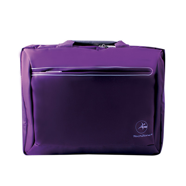 TechZone TZTURMSP-PUR Messenger case Purple notebook case