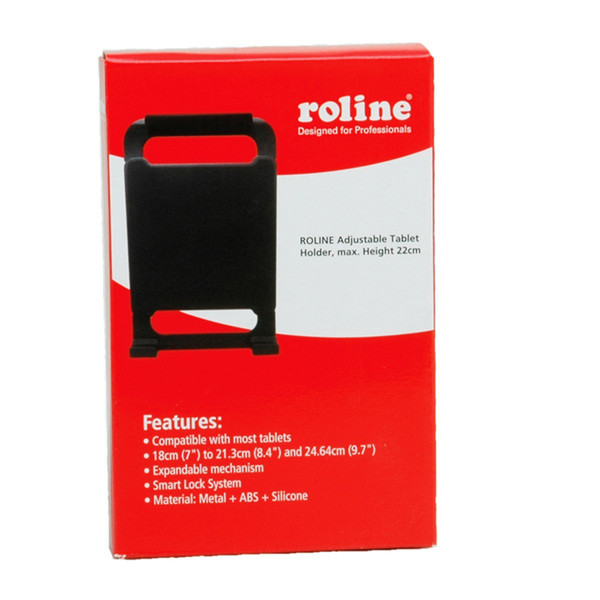 ROLINE Tablet Holder, flexible black