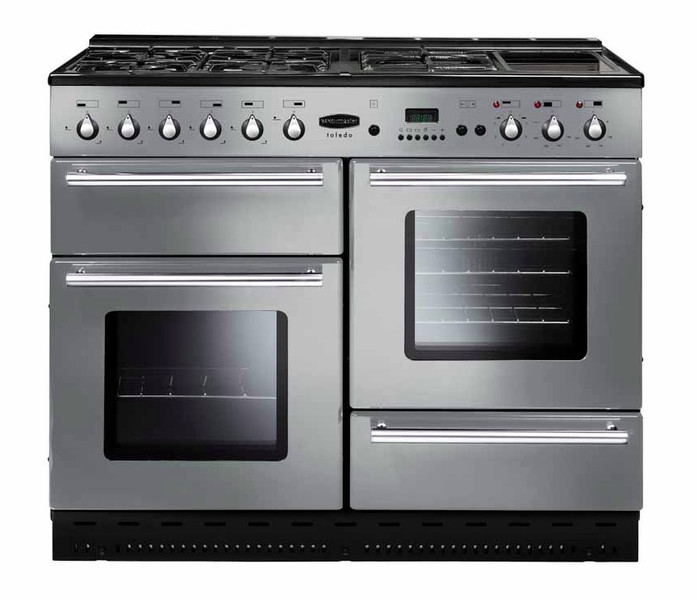 Rangemaster Toledo 110 Freistehend Gas hob A Silber