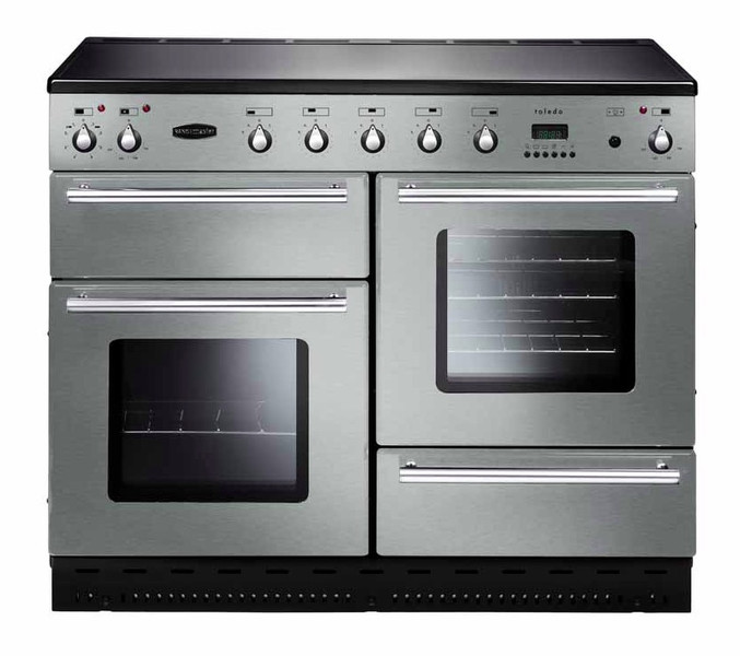 Rangemaster Toledo 110 Freestanding Ceramic hob A Stainless steel