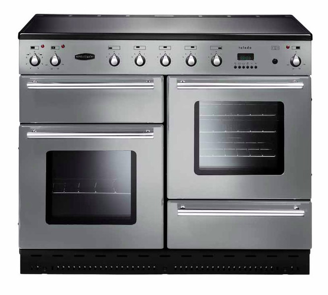 Rangemaster Toledo 110 Freestanding Ceramic hob A Silver