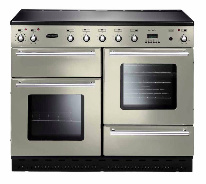 Rangemaster Toledo 110 Freistehend Ceramic hob A Champagner