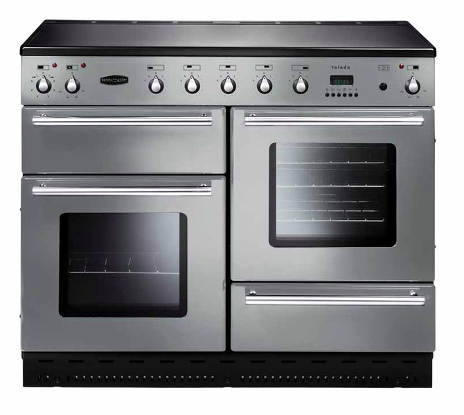 Rangemaster Toledo 110 Freistehend Induktionskochfeld A Silber