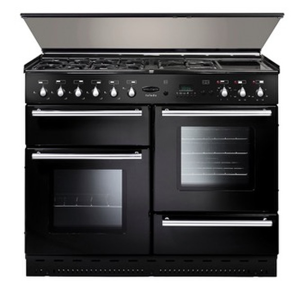 Rangemaster Toledo Lidded 110 Отдельностоящий Gas hob A Черный