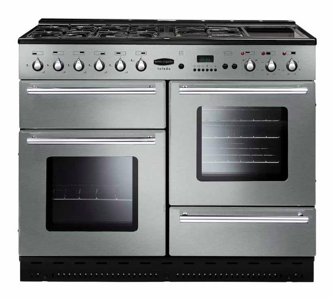 Rangemaster Toledo 110 Freistehend Gas hob A Edelstahl