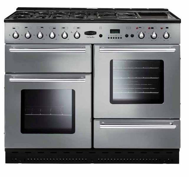 Rangemaster Toledo 110 Freestanding Gas hob A Silver