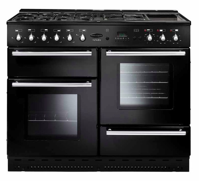 Rangemaster Toledo 110 Freistehend Gas hob A Schwarz