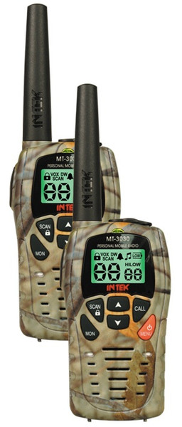INTEK MT-3030M 77channels 433/446MHz Camouflage two-way radio