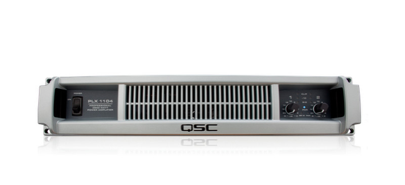 QSC PLX1104 Дома Проводная Черный, Cеребряный усилитель звуковой частоты